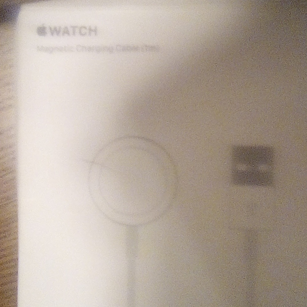 Charging cord for apple watch